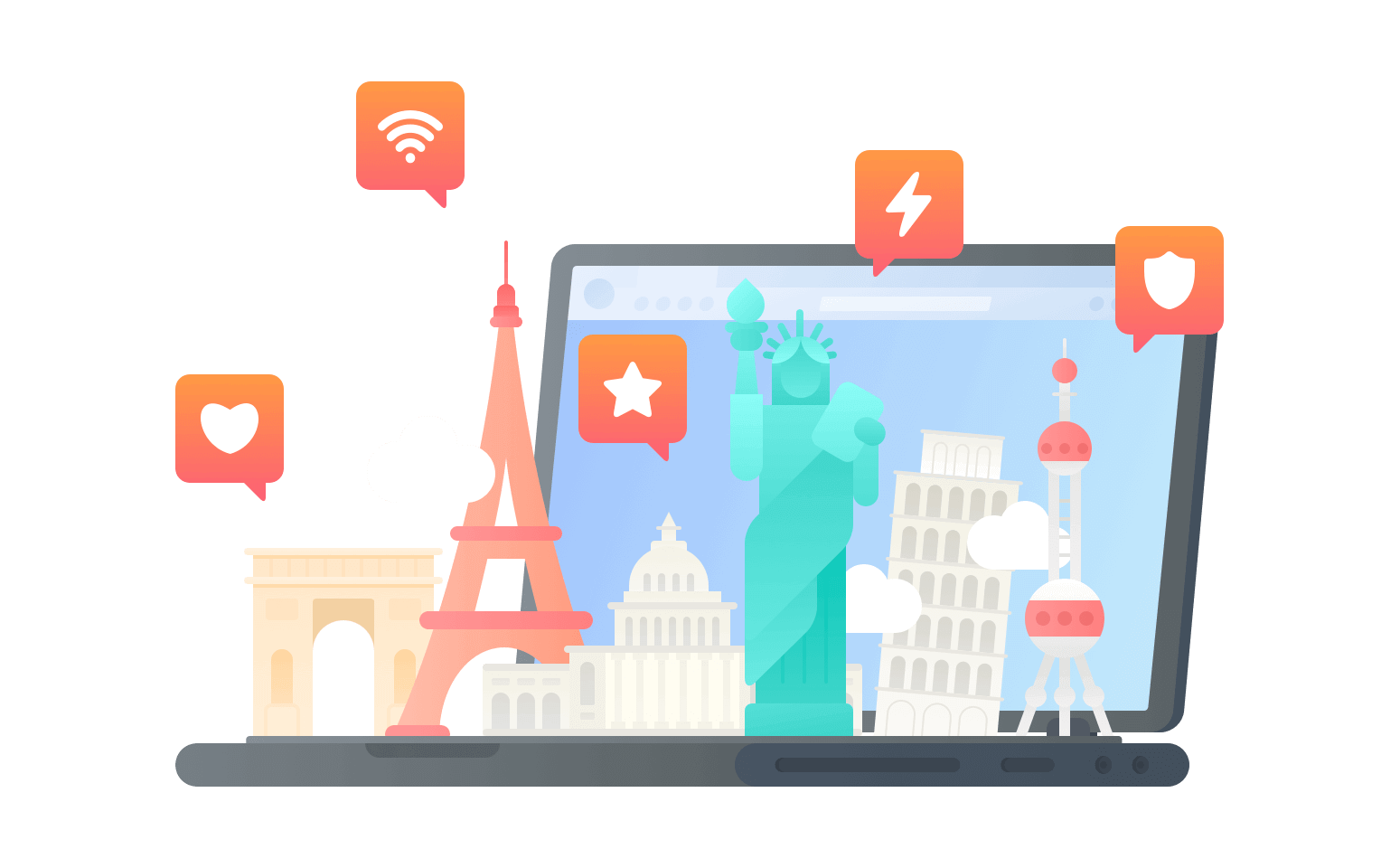 在几内亚比绍连接到中国的软件 - 翻回VPN